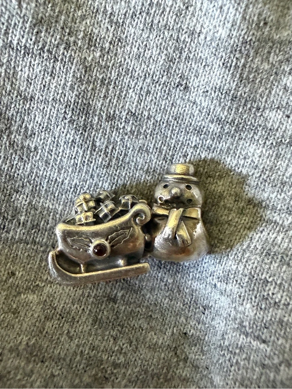 Pandora Charm Bundle Sleigh and Snowman